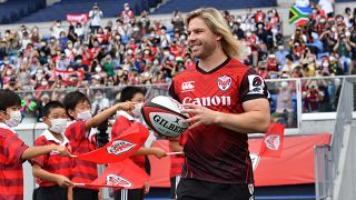 Rugby : le Sud-Africain Faf de Klerk accueilli au Japon
