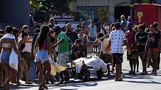 Uno de los fallecidos durante la redada policial en la favela de Río de Janeiro
