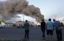 Fassungslose Anwohner nach den Luftangriffen auf Odessa
