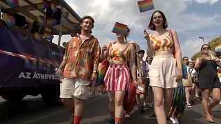 Al Pride di Budapest hanno partecipato circa 10mila persone