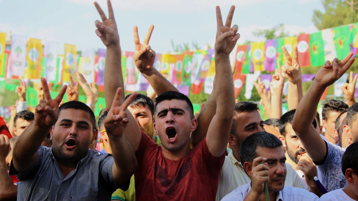 Halkların Demokratik Partisi (HDP) destekçileri / Diyarbakır