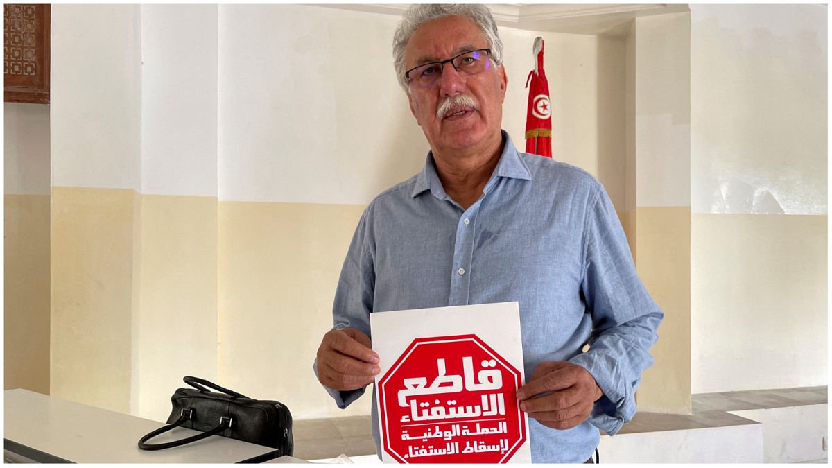 حمة الهمامي، زعيم سياسي يساري تونسي