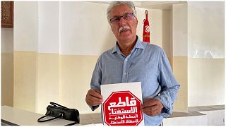 حمة الهمامي، زعيم سياسي يساري تونسي