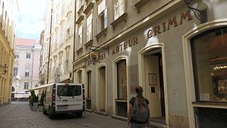 Az Arthur Grimm pékség egyik üzlete Bécsben