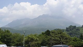 ثار بركان ساكوراجيما الأحد 24 يوليو 2022