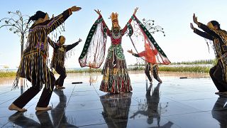 Театр танца и костюма "Эдегей" из Тувы на фестивале