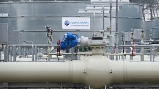 Archives : terminal du gazoduc Nord Stream à Lubmin en Allemagne, le 8 novembre 2011 