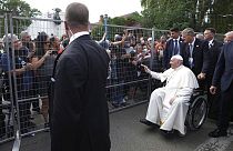 Der Papst bei seinem Besuch in Kanada, 26.07.2022
