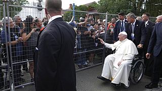 Der Papst bei seinem Besuch in Kanada, 26.07.2022