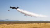 Airbus A400M successfully tests firefighting kit in Spain.