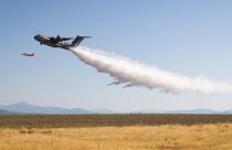 Airbus A400M successfully tests firefighting kit in Spain.