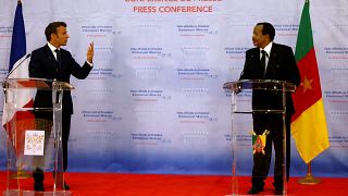 Macron denounces 'hypocrisy' on African nations