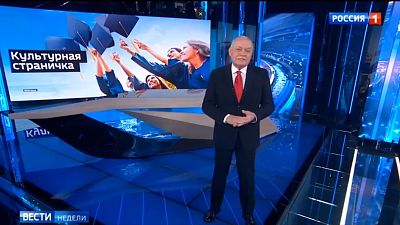 Russia 1 presenter Dmitry Kiselev