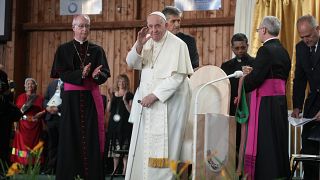 Pope Francis prayed for the healing of damage done by colonisation