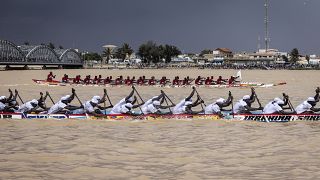 Senegalese pirogue regatta continues centuries-old tradition