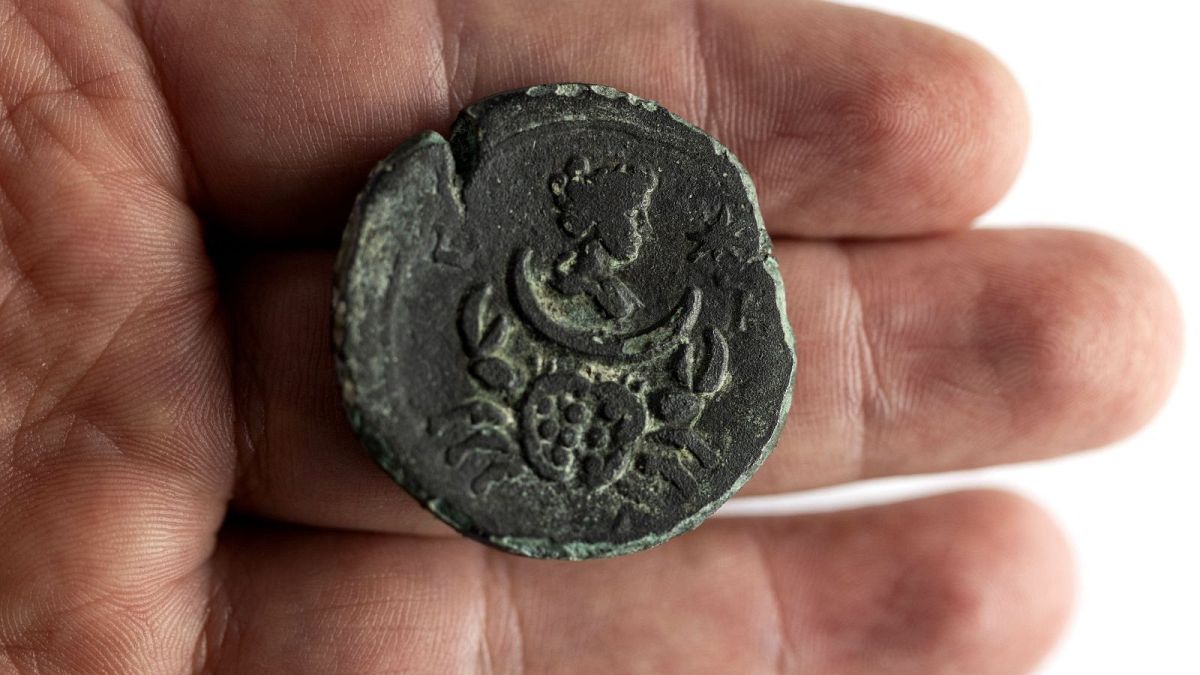 سکه به جامانده از دوران روم باستان
