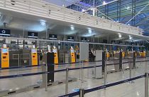 Leergefegte Flughäfen in Frankfurt und München - mehr als 1000 Flüge wurden gestrichen