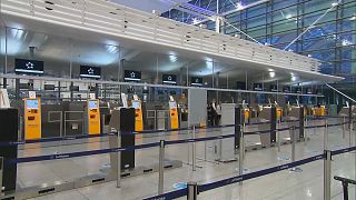 La huelga de personal de tierra de Lufthansa ha cancelado los vuelos de los aeropuertos de Fráncfort y Munich