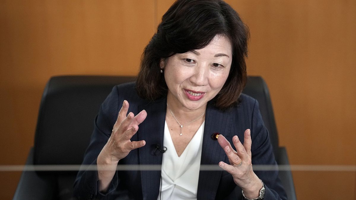 Japonya'da Cinsiyet Eşitliği ve Çocuk Politikalarından Sorumlu Bakan Noda Seiko 