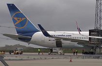 Ein Airbus der deutschen Fluggesellschaft Condor musste in Island notlanden