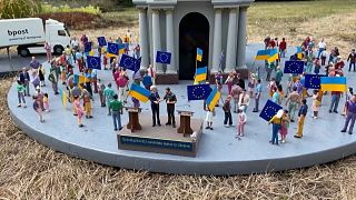 Belgium’s tiniest theme park has added new models to honour Europe’s relationship with Ukraine.