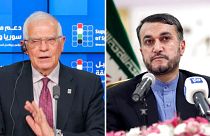 Josep Borrell and Iran’s Hossein Amir-Abdollahian