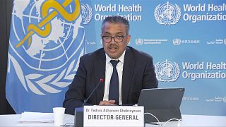 رئيس منظمة الصحة العالمية تيدروس أدهانوم غيبريسوس.