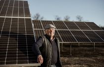 المهندس الجنوب أفريقي فرانسوا جوبير، مصمم محطة أوراسول في أورانيا، للطاقة الشمسية 24 يوليو 2022.