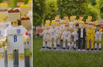 LEGOLAND Windsor are showing support for England women's football team in their own unique way