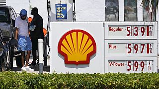 Estación de Shell en Miami, Estados Unidos