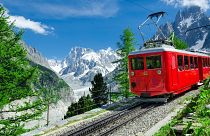Mont Blanc Express in Chamonix, France