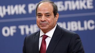 الرئيس المصري عبد الفتاح السيسي خلال زيارة قام بها إلى صربيا في يوليو 2022