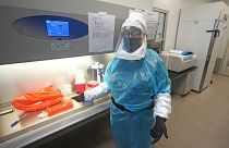 Лаборатория по тестированию на оспу обезьян. Тейлорсвиль, Юта, США. 29 июля 2022