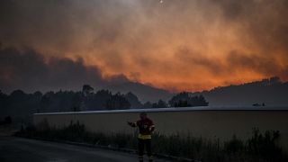 L'incendio di Mafra (Portogallo)
