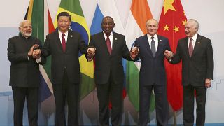 Die Staats- und Regierungschef der BRICS-Staaten