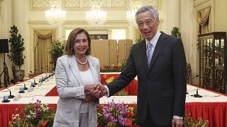 Nancy Pelosi à Singapour