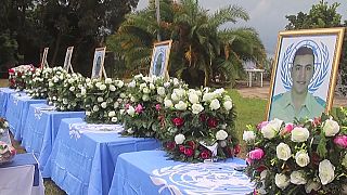UN honors five peacekeepers killed in eastern DRC