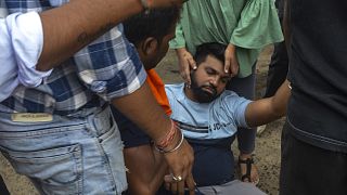 Ένας από τους τραυματίες σε πυρκαγιά που ξέσπασε σε νοσοκομείο της Ινδίας