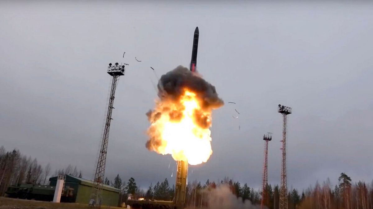 آزمایش موشک قاره‌پیمای روسیه