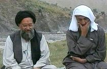 Al Zawahiri, a la izquierda de la imagen