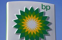 Το σήμα της Βρετανικής πολυεθνικής εταιρείας BP