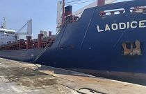 السفينة لاوديسيا الراسية في لبنان 29/07/2022