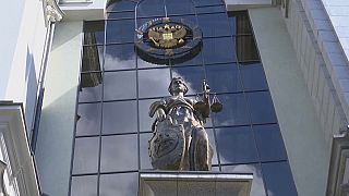 Az orosz Legfelsőbb Bíróság épülete Moszkvában