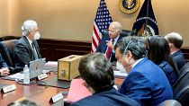 Обсуждение антитеррористической операции по ликвидации Аймана аз-Завахири в Белом доме.