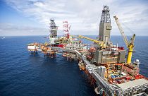 Una plataforma petrolífera en aguas noruegas