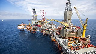 Una plataforma petrolífera en aguas noruegas