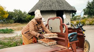 Solar electric tricycle gives Zimbabwean women a lift