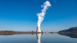 Archives : centrale nucléaire "Isar 2" , à Essenbach en Bavière, le trois mars 2022