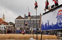Winner Demi Groothedde seen at Red Bull Fierste Ljepper in Haarlem, The Netherlands on 31 July 2022