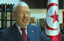 زعيم حزب النهضة في تونس راشد الغنوشي.
